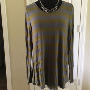 LOGO Multi-Striped T-Shirt